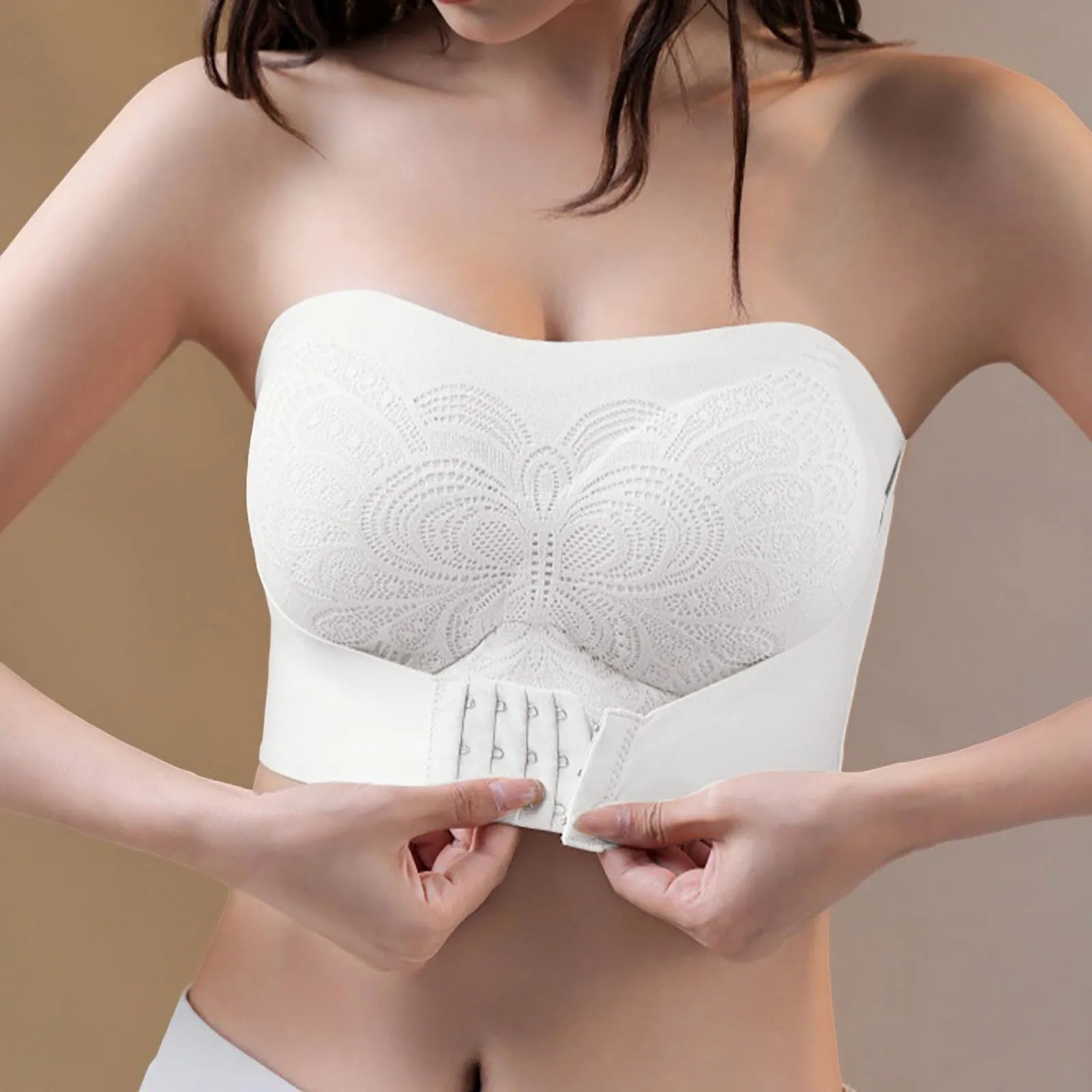 Vintage Blossom Embroidery Bra