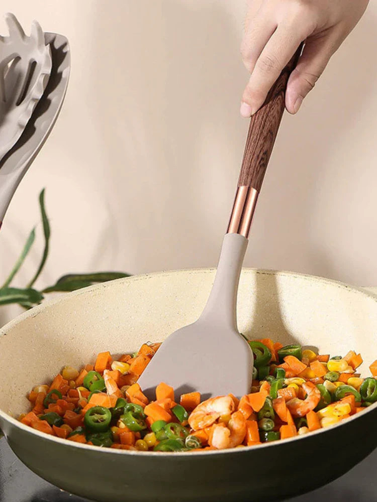 Wood Grain Silicone Kitchenware